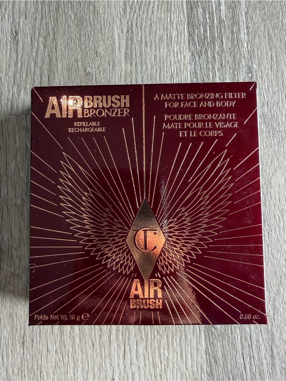 Charlotte Tilbury Airbrush Bronzer in “1 Fair”